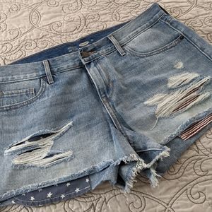 Old Navy Americana Cut-Off Jean Shorts